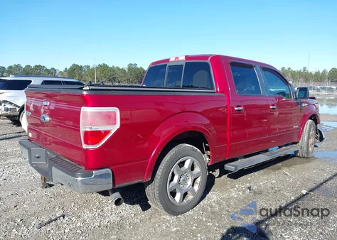 2014 Ford F-150 Lariat from USA, damaged, VIN 1FTFW1CT5EFB67415